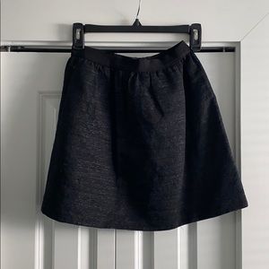 Wilfred black fall skirt